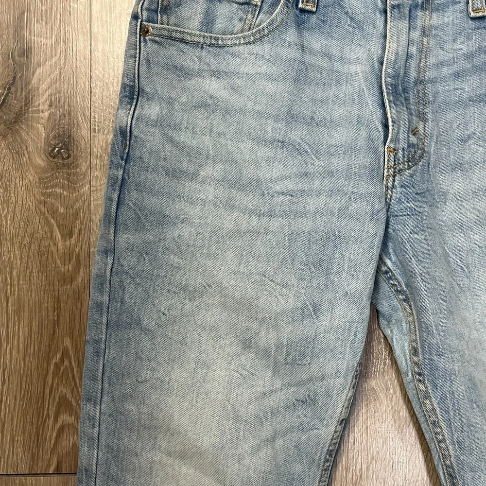 Levi's 511 Men's Jeans 32x30 Light Wash Marbling Denim Slim Tapered